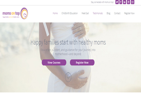 Moms on Top - Happy Families start with happy moms